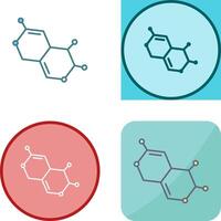 Molecule Icon Design vector