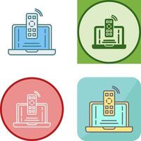 Remote Icon Design vector