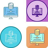 Server Icon Design vector