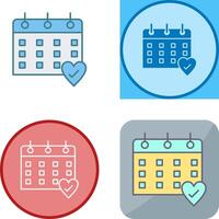 Calendar Icon Design vector