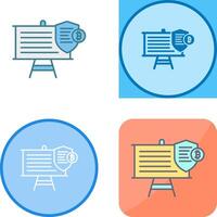 Presentation Icon Design vector