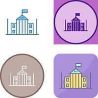 Parliament Icon Design vector