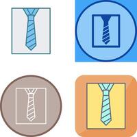 Tie Icon Design vector