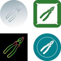 Pliers Icon Design vector