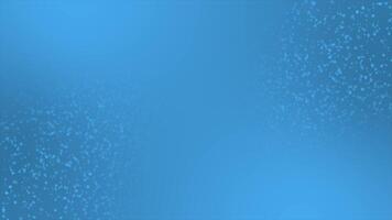 Royal blue color glitter particles simple and classy particles background video