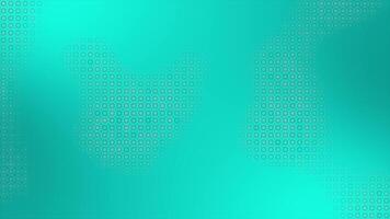 Cyan color hi-tech circular dots appearing and disappearing over futuristic looped background video