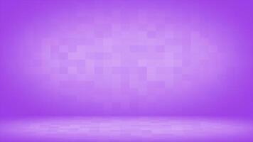 Purple color simple and classy empty room business background, elegant loop able background video