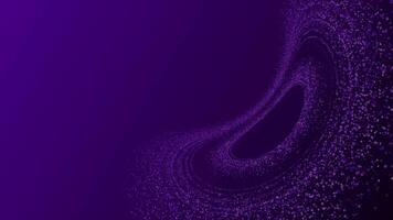 Purple color glitters elegant abstract pattern background video