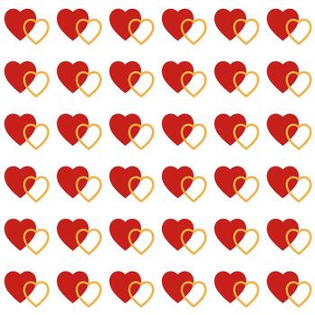 fondo de patrón de corazón vector