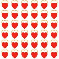 Heart Pattern Background vector