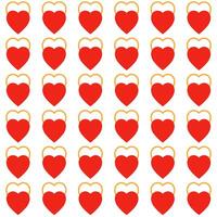 Heart Pattern Background vector