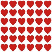 Heart Pattern Background vector