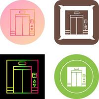 Elevator Icon Design vector
