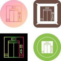 Elevator Icon Design vector