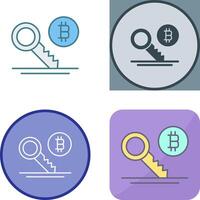 Key Icon Design vector