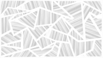 White and Black color abstract design parallel lines pattern White and Black geometrical shapes loop able background video