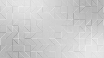 White color various different shapes minimal geometrical futuristic loop able background video