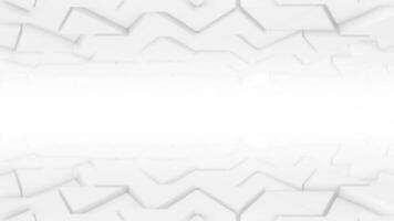 White and Black color simple and elegant 3d squares geometrical futuristic background for professional or business purpose video