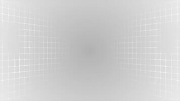 White and Black color lines and dots grid slowly moving futuristic geometrical background video