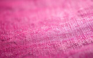 A close up of a pink fabric with a blurry background photo