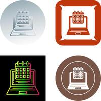 Timetable Icon Design vector