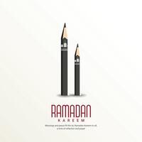 Ramadan Kareem creative design for social media ads vector