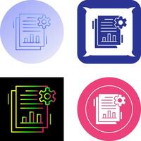 SEO Report Icon Design vector