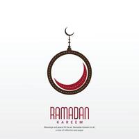 Ramadan Kareem creative design for social media ads vector