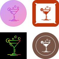 Cocktail Icon Design vector