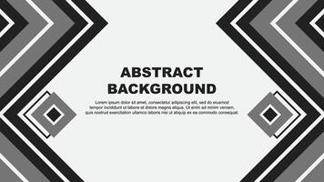Abstract Grey Background Design Template. Abstract Banner Wallpaper Illustration. Grey Design vector