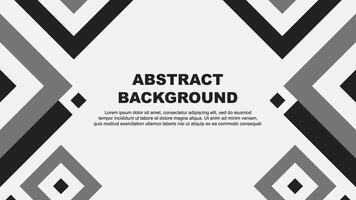 Abstract Grey Background Design Template. Abstract Banner Wallpaper Illustration. Grey Template vector