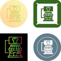 Store Icon Design vector