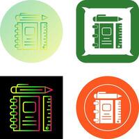 Learning Tools Icon Design vector