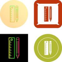 Ruler Icon Design vector