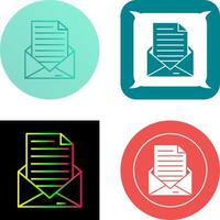 diseño de icono de correo vector