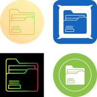 Folder Icon Design vector