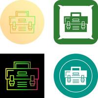 Briefcase Icon Design vector
