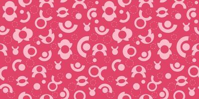 Abstract Color background, geometric pattern. Shapes, circles. Seamless background, texture. vector