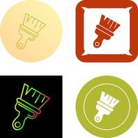 Paint Brush Icon Design vector