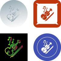 Violin Icon Design vector