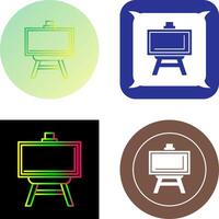 Easel Icon Design vector