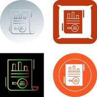 Market Research Icon Design vector