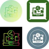 File Share Icon Design vector