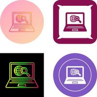 Explore Icon Design vector