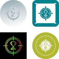 Target Icon Design vector