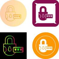 Lock Icon Design vector