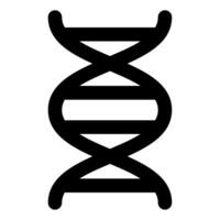 DNA icon for web, app, infographic, etc vector