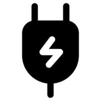 Plug icon for web, app, infographic, etc vector