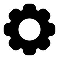 Gear icon for web, app, infographic, etc vector