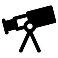 Telescope icon for web, app, infographic, etc vector
